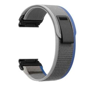 OUTVI Trail Loop Nylon Band compatible with garmin fenix 5 6 7 pro Solar 22 (SR)